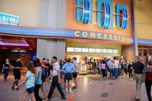 Concessions at the movie theater in Celebration Pointe.