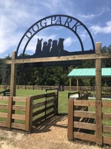 Dog park at Bass Pro Shops