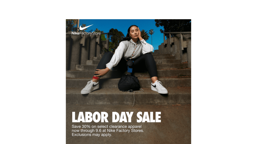 labor day nike shoe sale